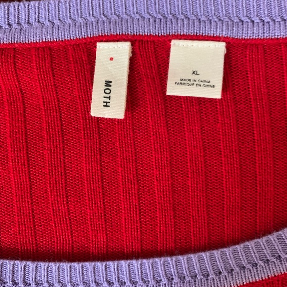 REDUCED! Moth by Anthropologie Handkerchief Hem Sweater - Picture 6 of 10